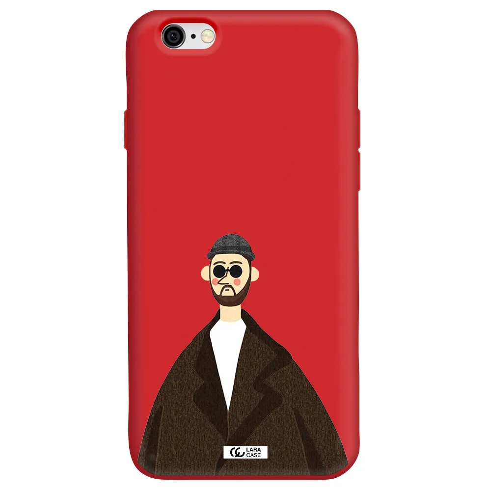 Leon Apple iPhone 6 Silicone Imperial Red Case