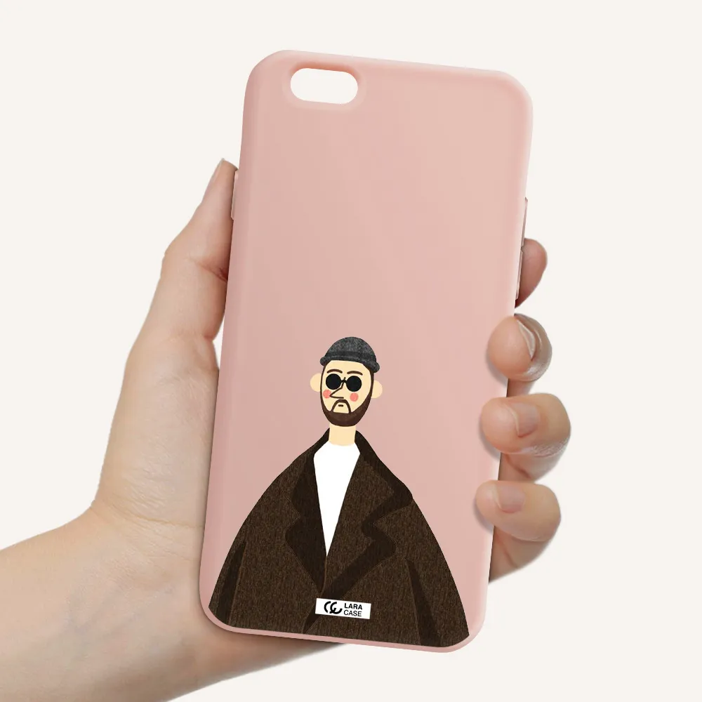 Leon Apple iPhone 6 Silicone pastel pink Case