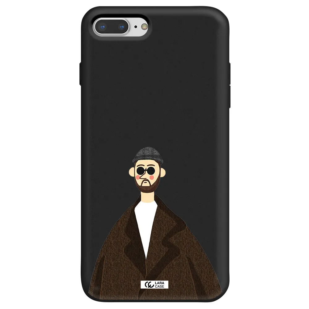 Leon Apple iPhone 7 plus Silicone black Case