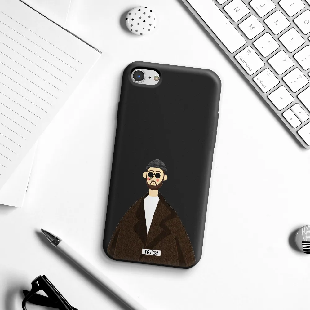 Leon Apple iPhone 7 Silicone black Case