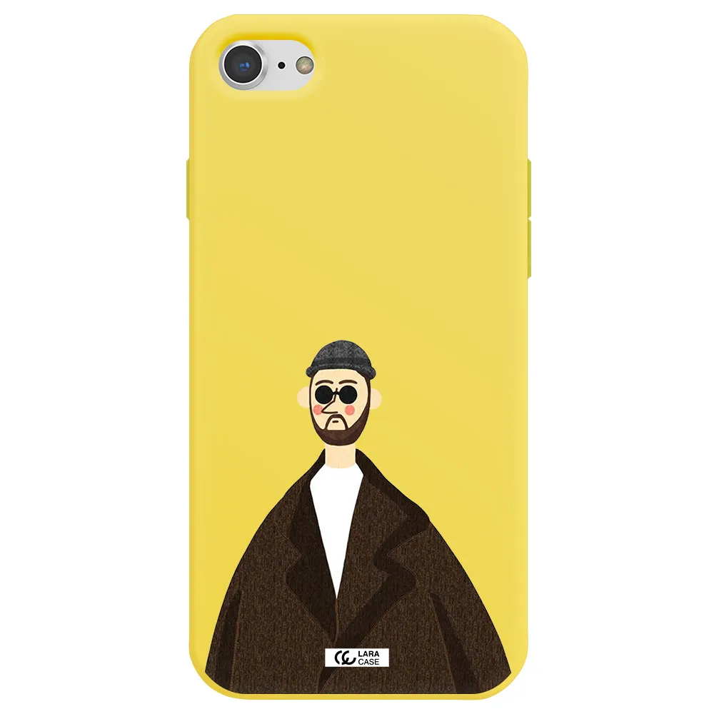 Leon Apple iPhone 7 Silicone canary yellow Case