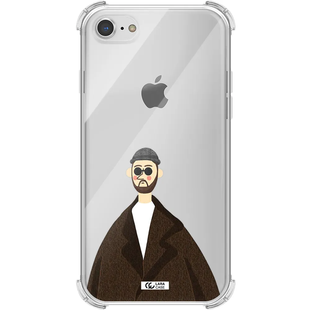 Leon Apple iPhone 8 Clear PC Case