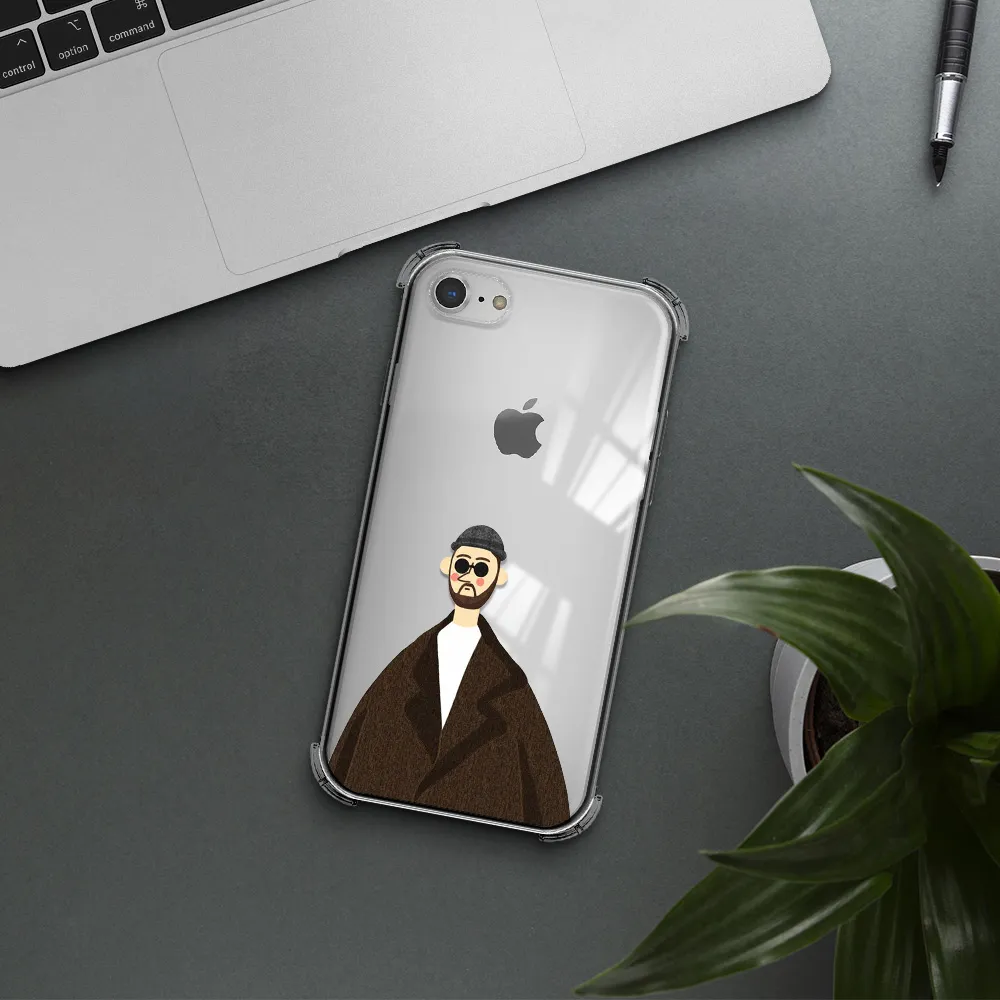 Leon Apple iPhone 8 Clear PC Case