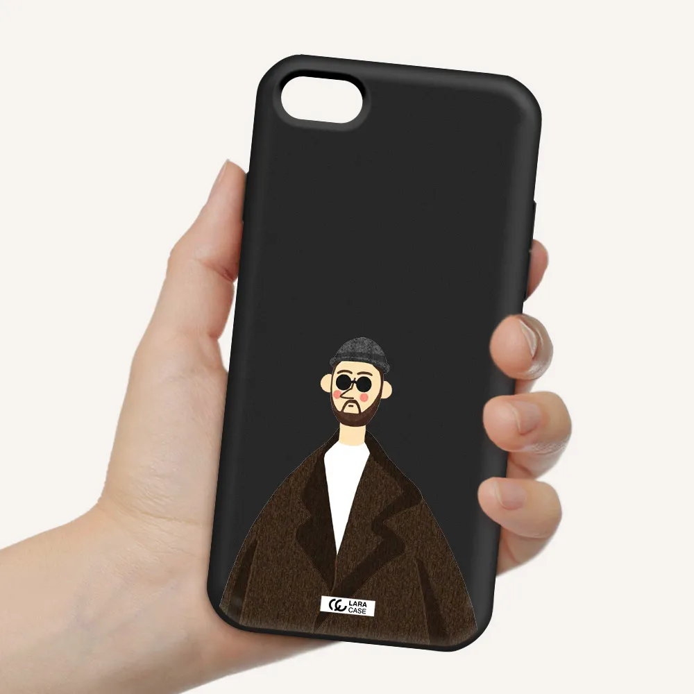 Leon Apple iPhone 8 Silicone black Case