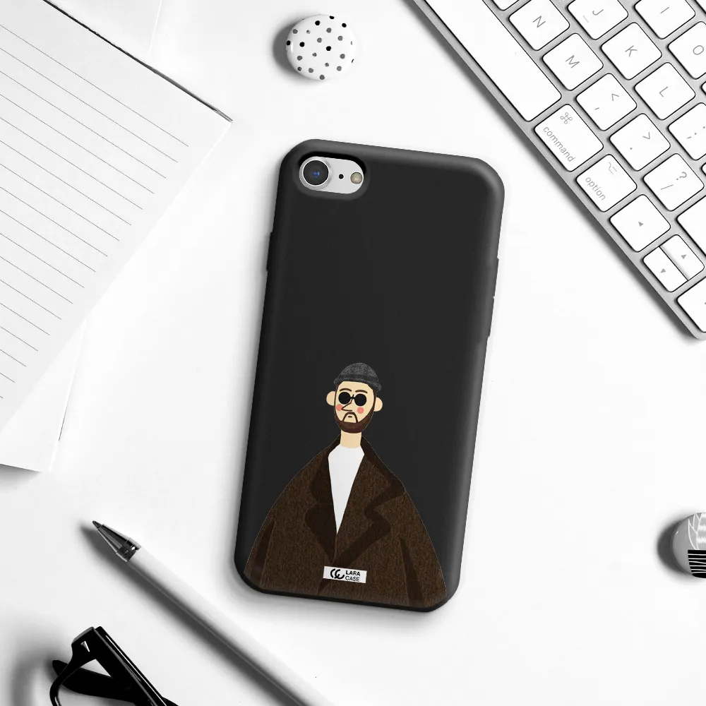 Leon Apple iPhone 8 Silicone black Case