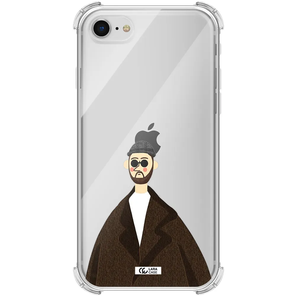 Leon Apple iPhone se 2020 Clear PC Case