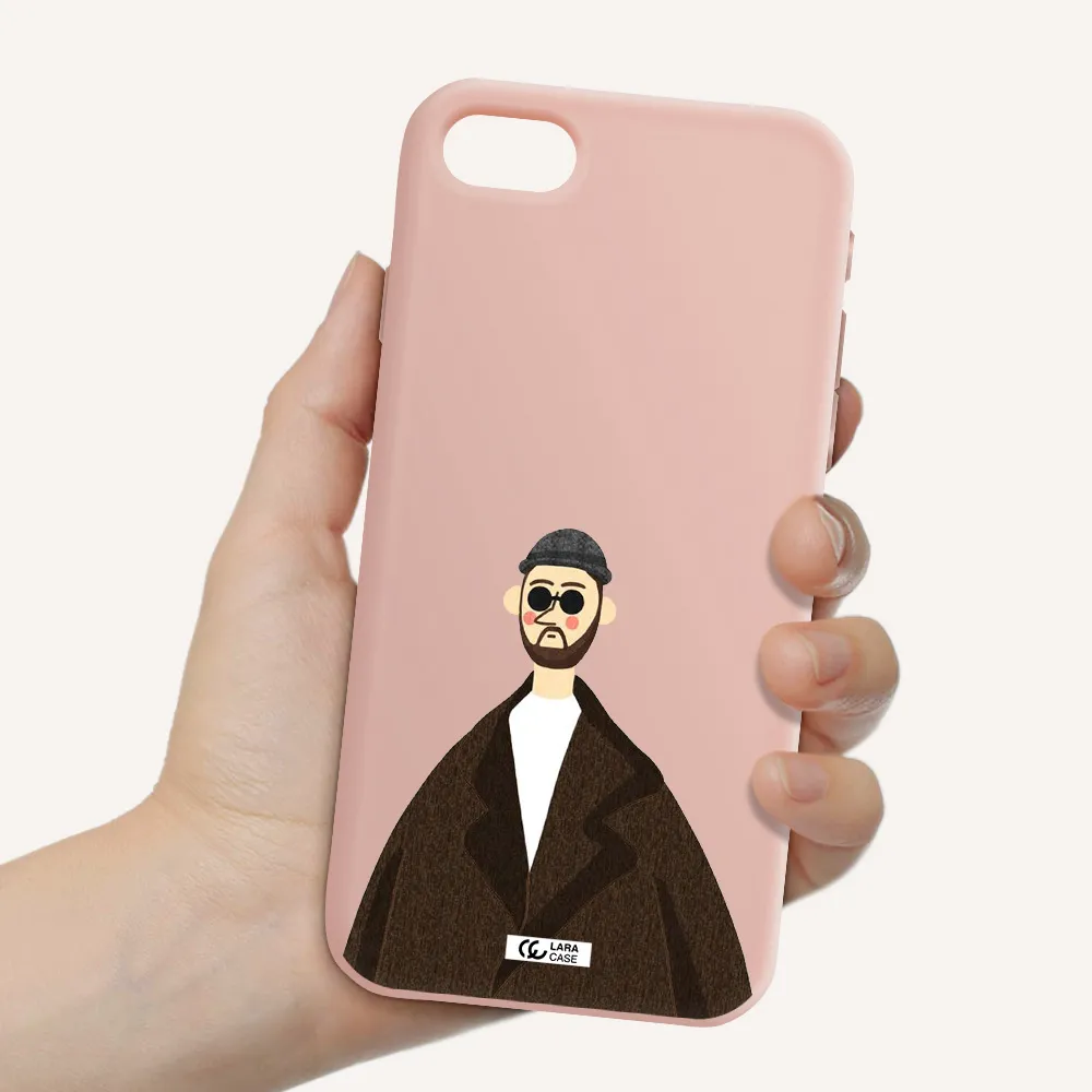 Leon Apple iPhone se 2020 Silicone pastel pink Case