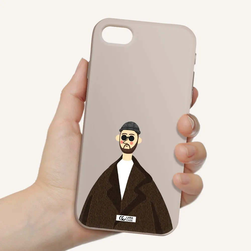 Leon Apple iPhone se 2020 Silicone Stone Case