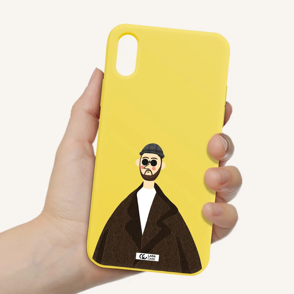 Leon Apple iPhone X Silicone canary yellow Case
