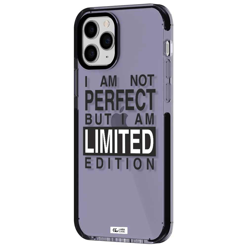 I Am Not Perfect Apple iPhone 11 pro impact Lilac Case