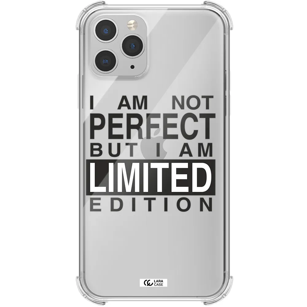 I Am Not Perfect Apple iPhone 11 pro max Clear PC Case