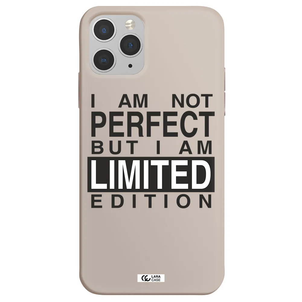 I Am Not Perfect Apple iPhone 11 pro max Silicone Stone Case