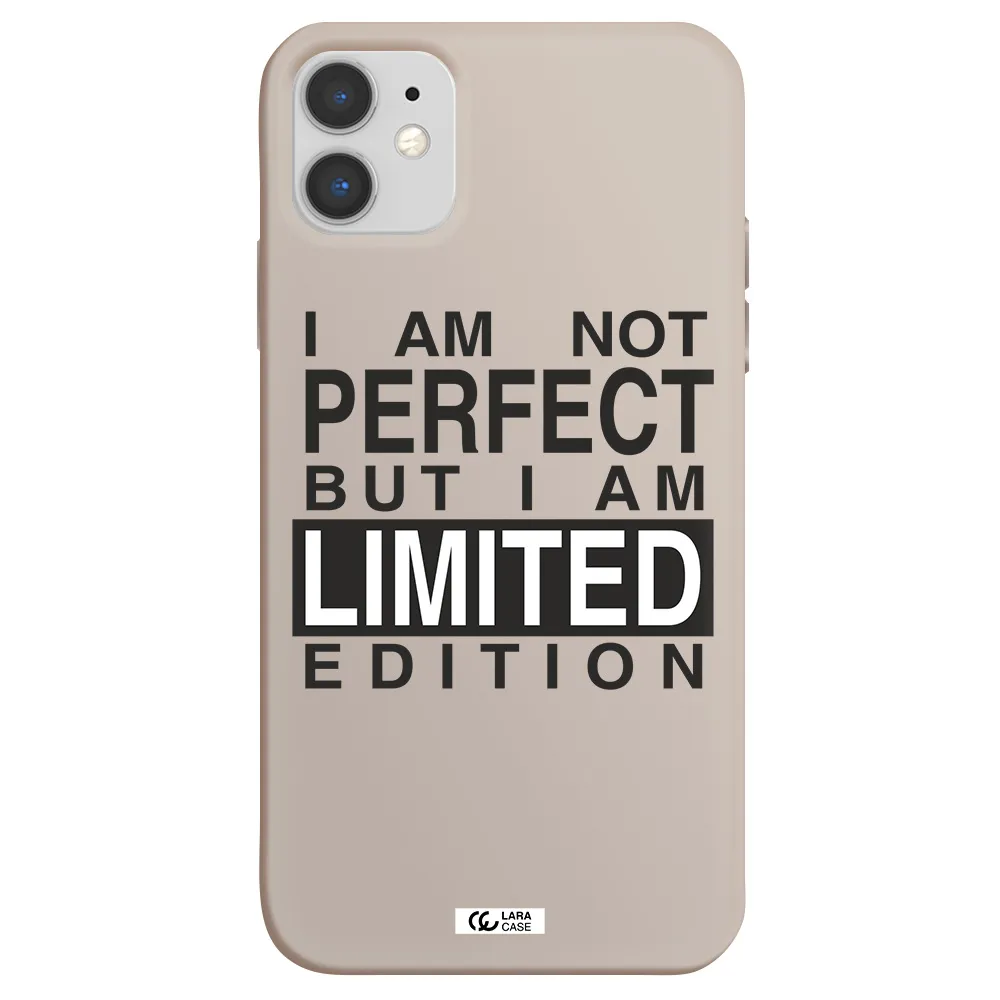 I Am Not Perfect Apple iPhone 11 Silicone Stone Case