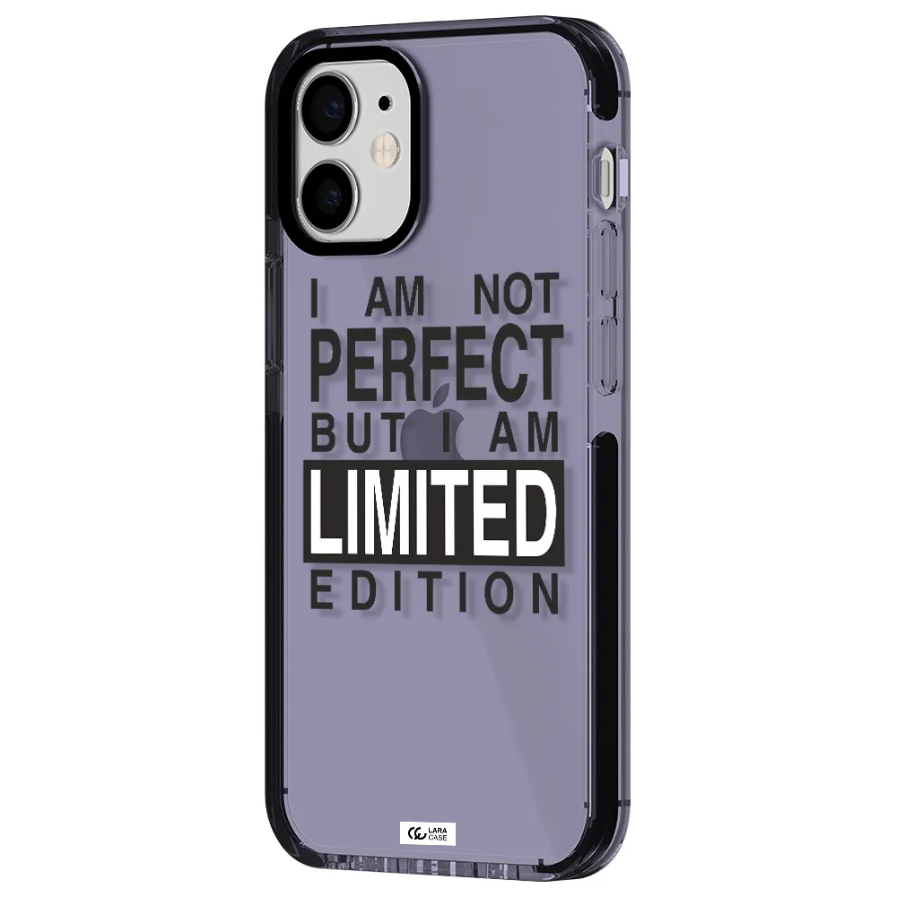 I Am Not Perfect Apple iPhone 12 mini impact Lilac Case