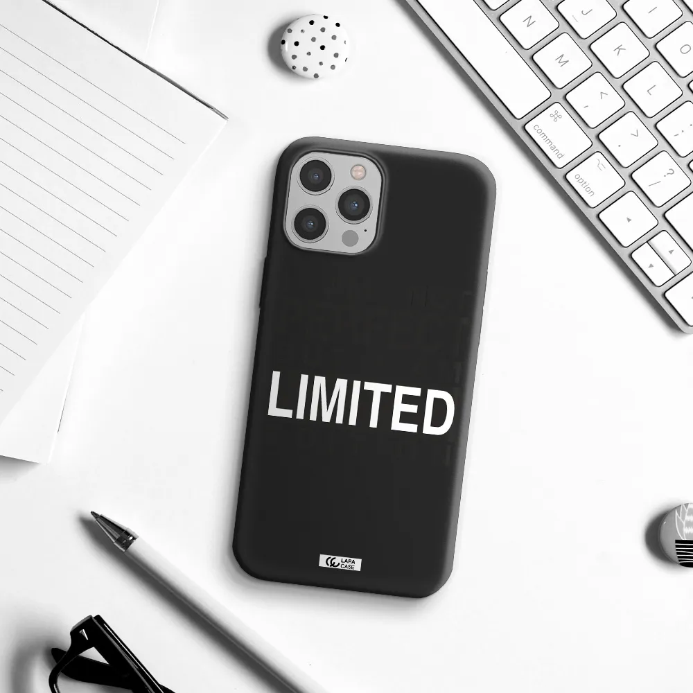 I Am Not Perfect Apple iPhone 12 pro max Silicone black Case