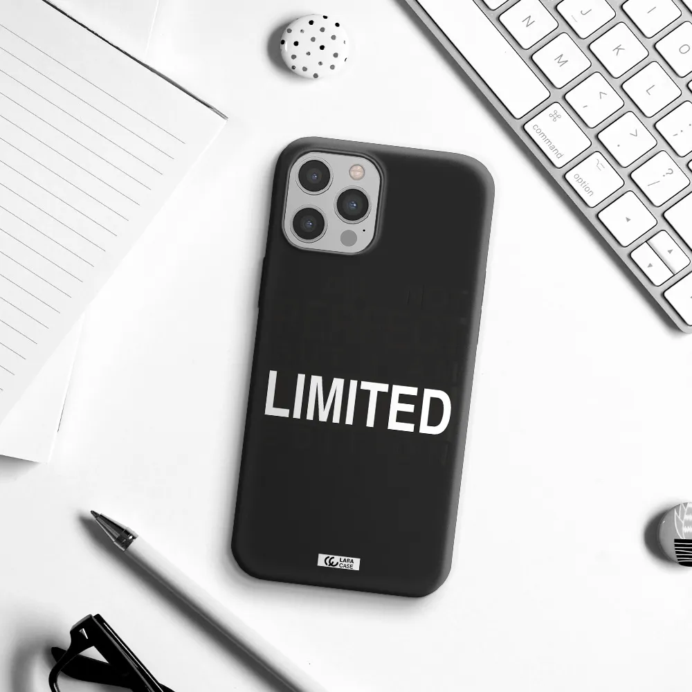 I Am Not Perfect Apple iPhone 12 pro Silicone black Case