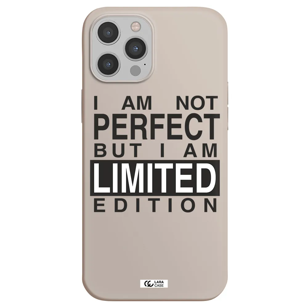I Am Not Perfect Apple iPhone 12 pro Silicone Stone Case