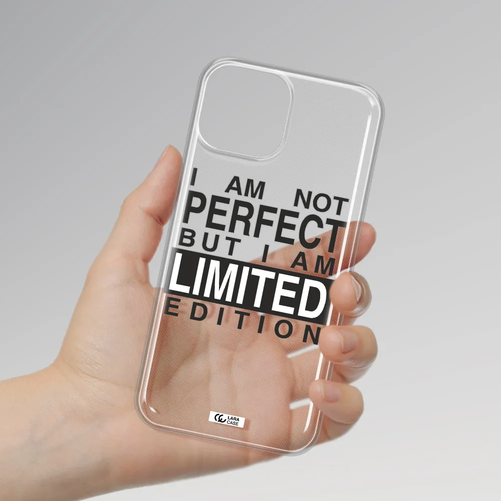 I Am Not Perfect Apple iPhone 13 Clear TPU Case