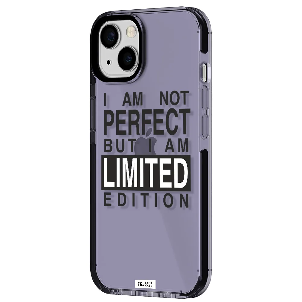 I Am Not Perfect Apple iPhone 13 impact Lilac Case