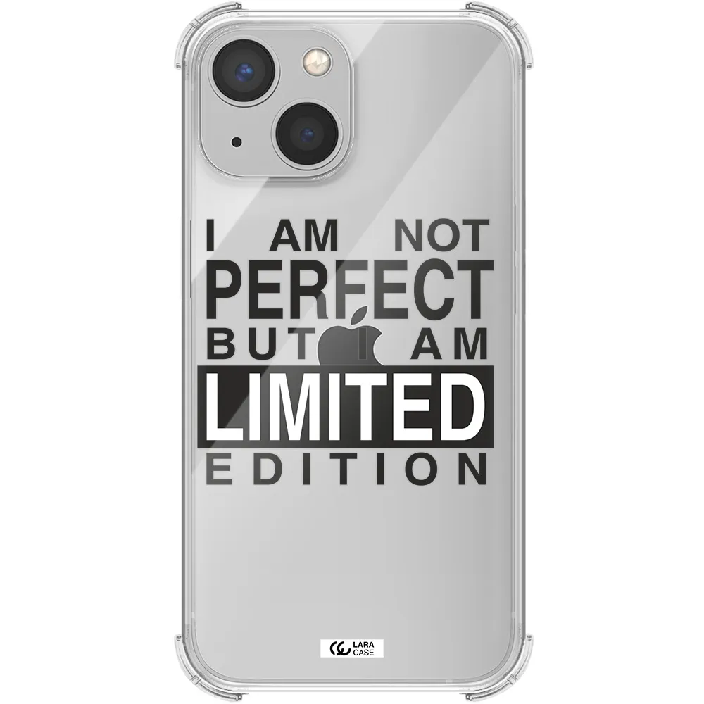 I Am Not Perfect Apple iPhone 13 mini Clear PC Case