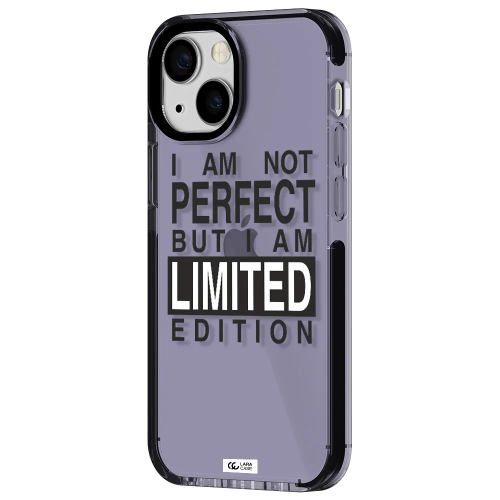 I Am Not Perfect Apple iPhone 13 mini impact Lilac Case