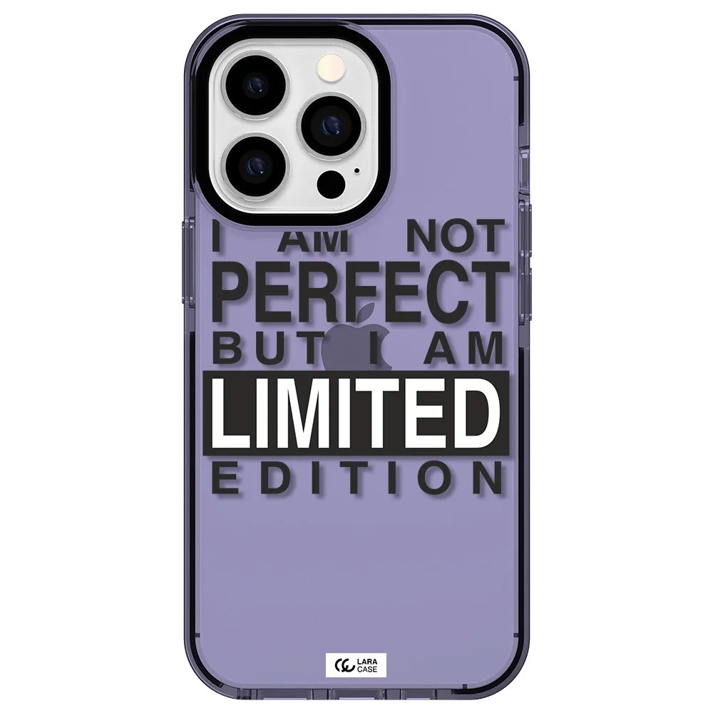 I Am Not Perfect Apple iPhone 13 Pro impact Lilac Case