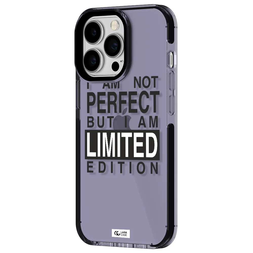I Am Not Perfect Apple iPhone 13 Pro impact Lilac Case