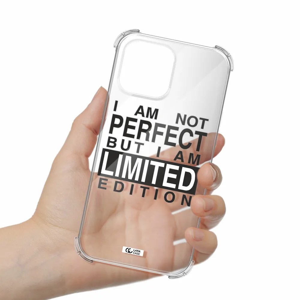 I Am Not Perfect Apple iPhone 13 Pro Max Clear PC Case