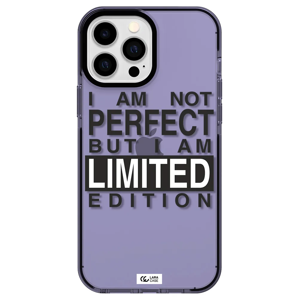 I Am Not Perfect Apple iPhone 13 Pro Max impact Lilac Case