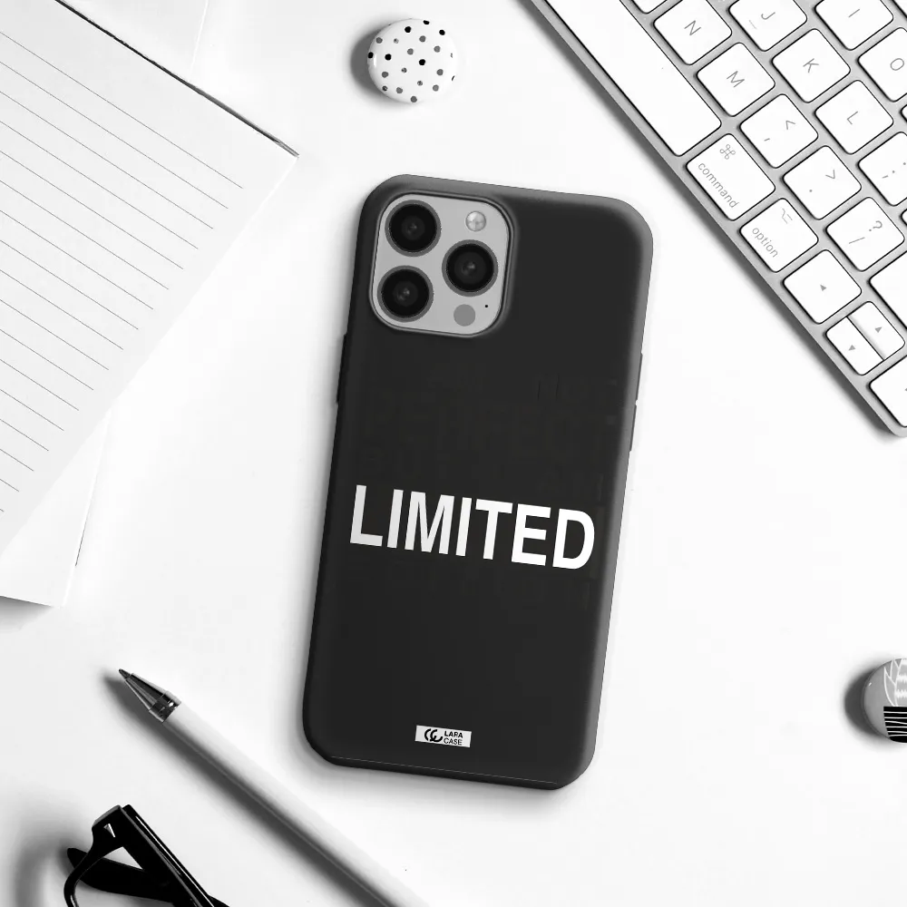 I Am Not Perfect Apple iPhone 13 Pro Silicone black Case