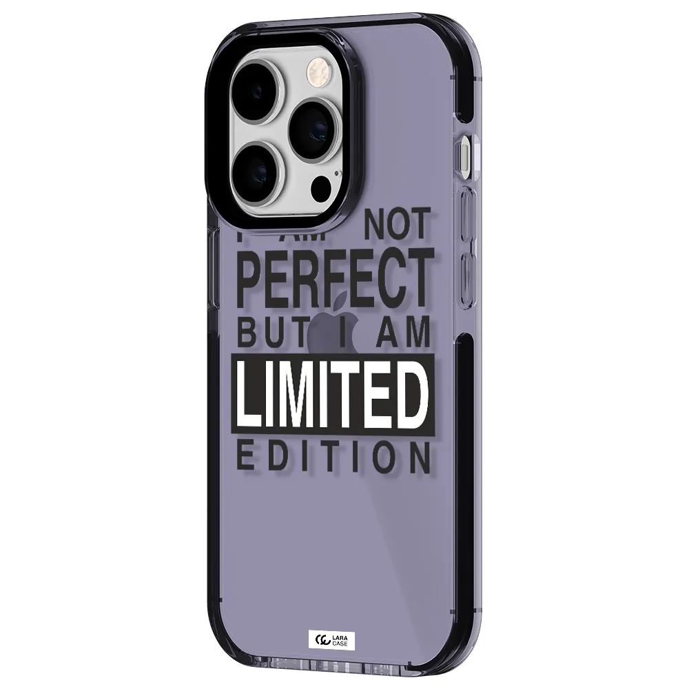 I Am Not Perfect Apple iPhone 14 pro impact Lilac Case