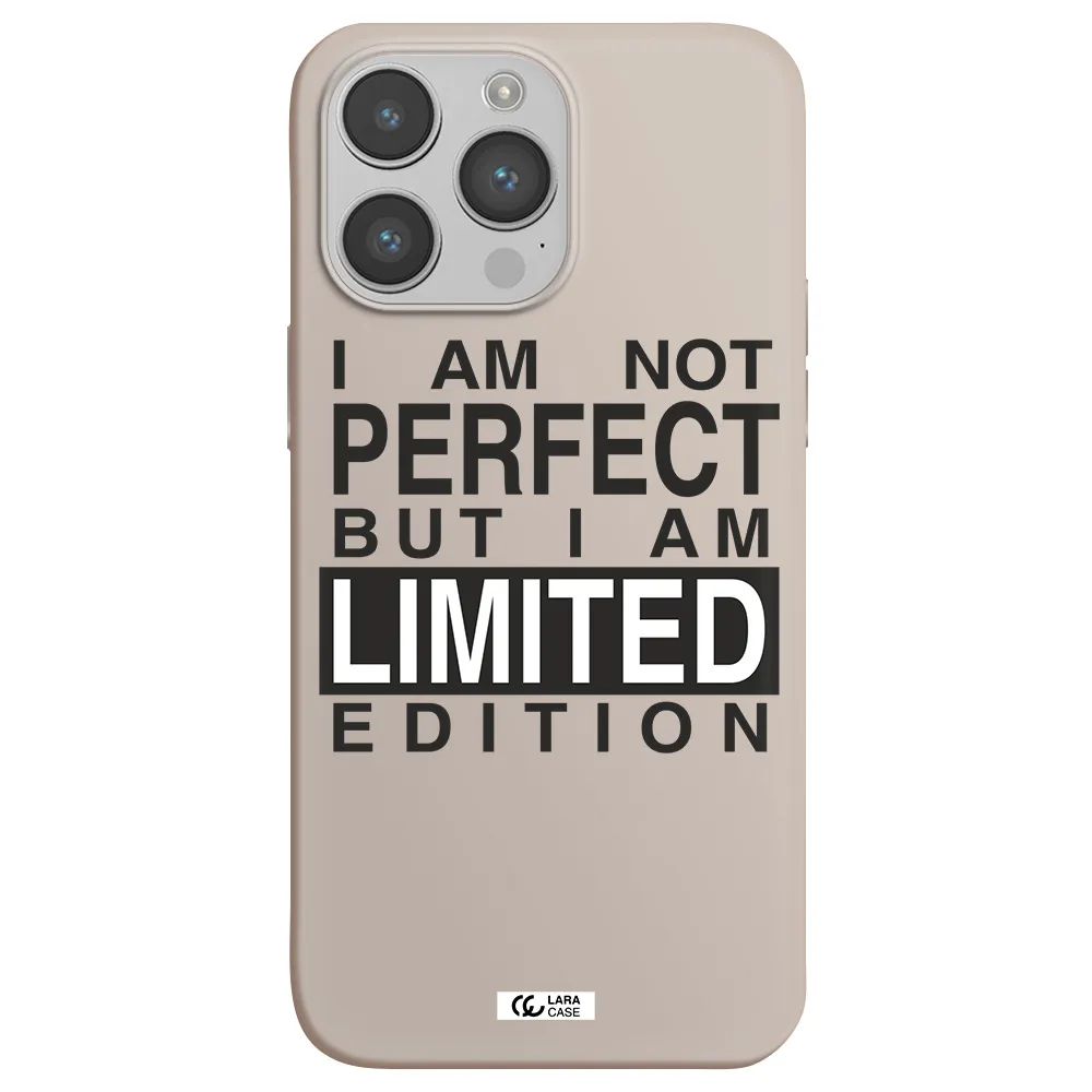 I Am Not Perfect Apple iPhone 14 pro max Silicone Stone Case