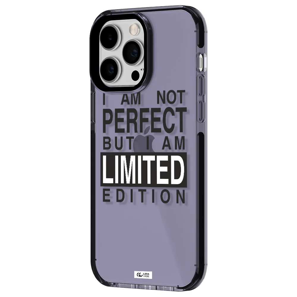 I Am Not Perfect Apple iPhone 15 Pro Max impact Lilac Case