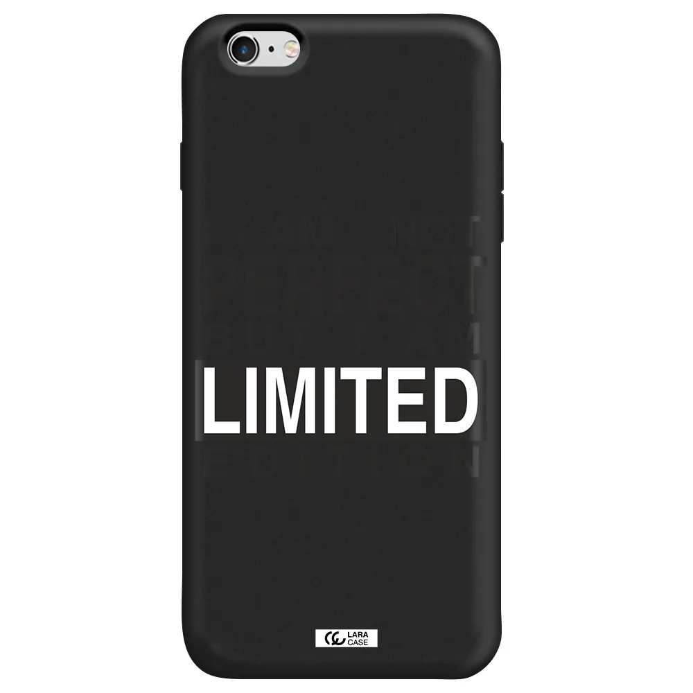 I Am Not Perfect Apple iPhone 6 plus Silicone black Case