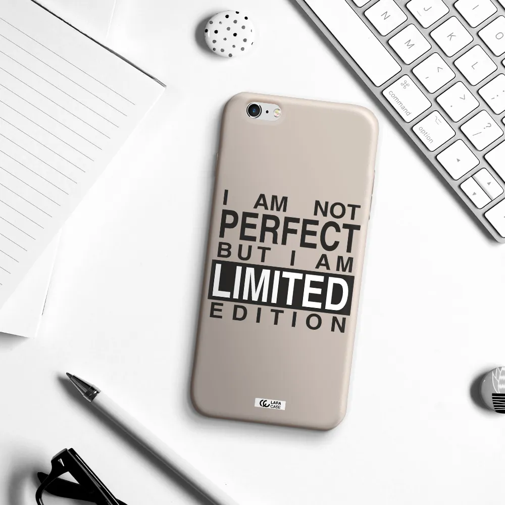 I Am Not Perfect Apple iPhone 6 plus Silicone Stone Case