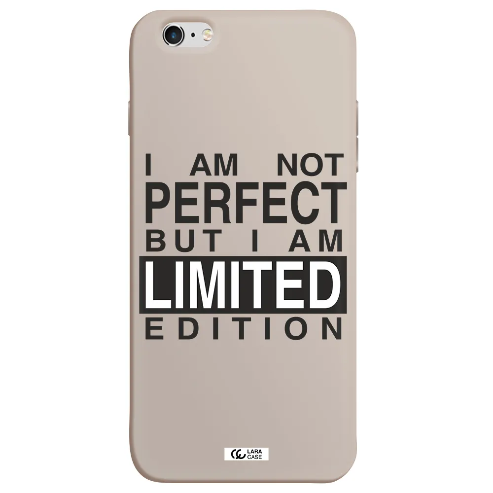 I Am Not Perfect Apple iPhone 6 s plus Silicone Stone Case