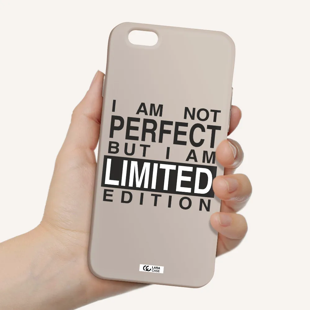I Am Not Perfect Apple iPhone 6 Silicone Stone Case