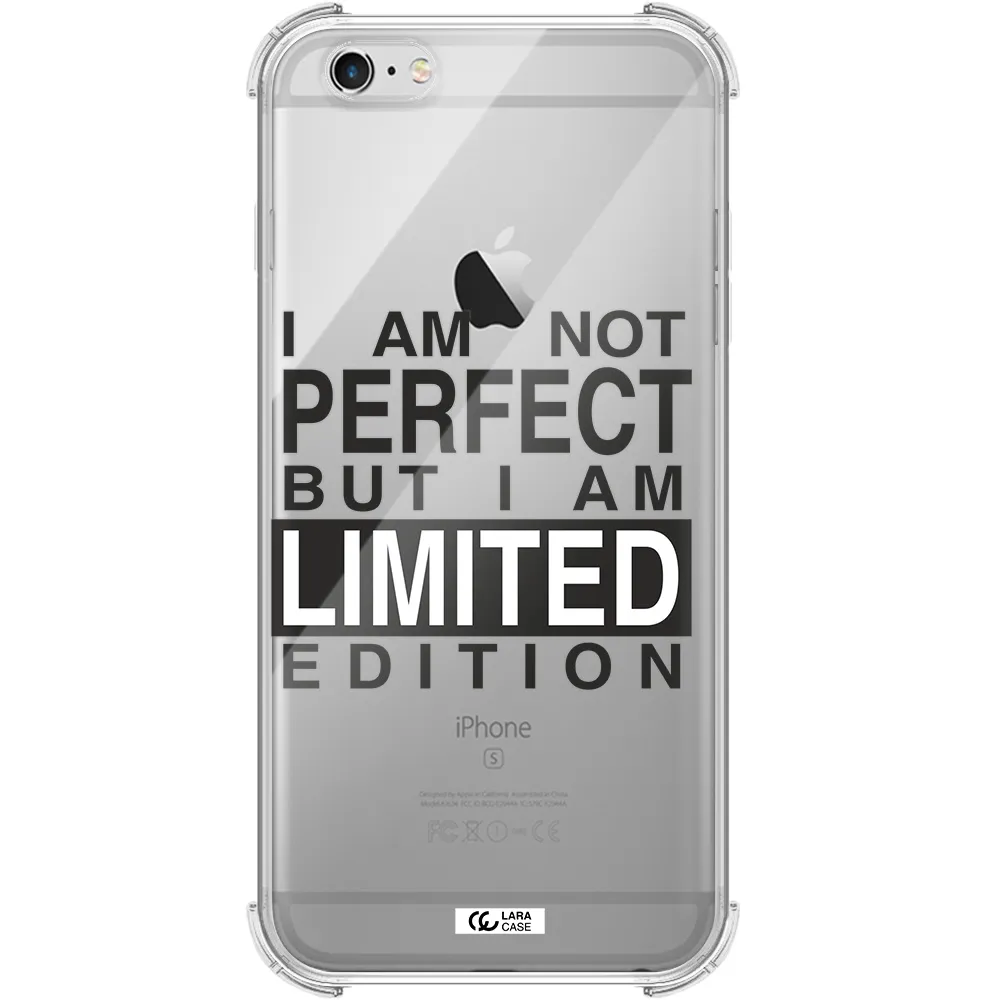 I Am Not Perfect Apple iPhone 6S Clear PC Case