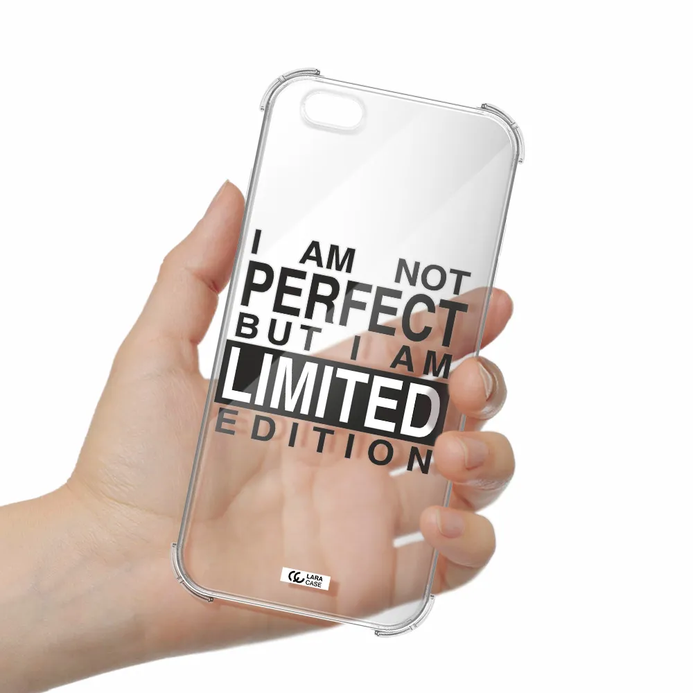I Am Not Perfect Apple iPhone 6S Clear PC Case