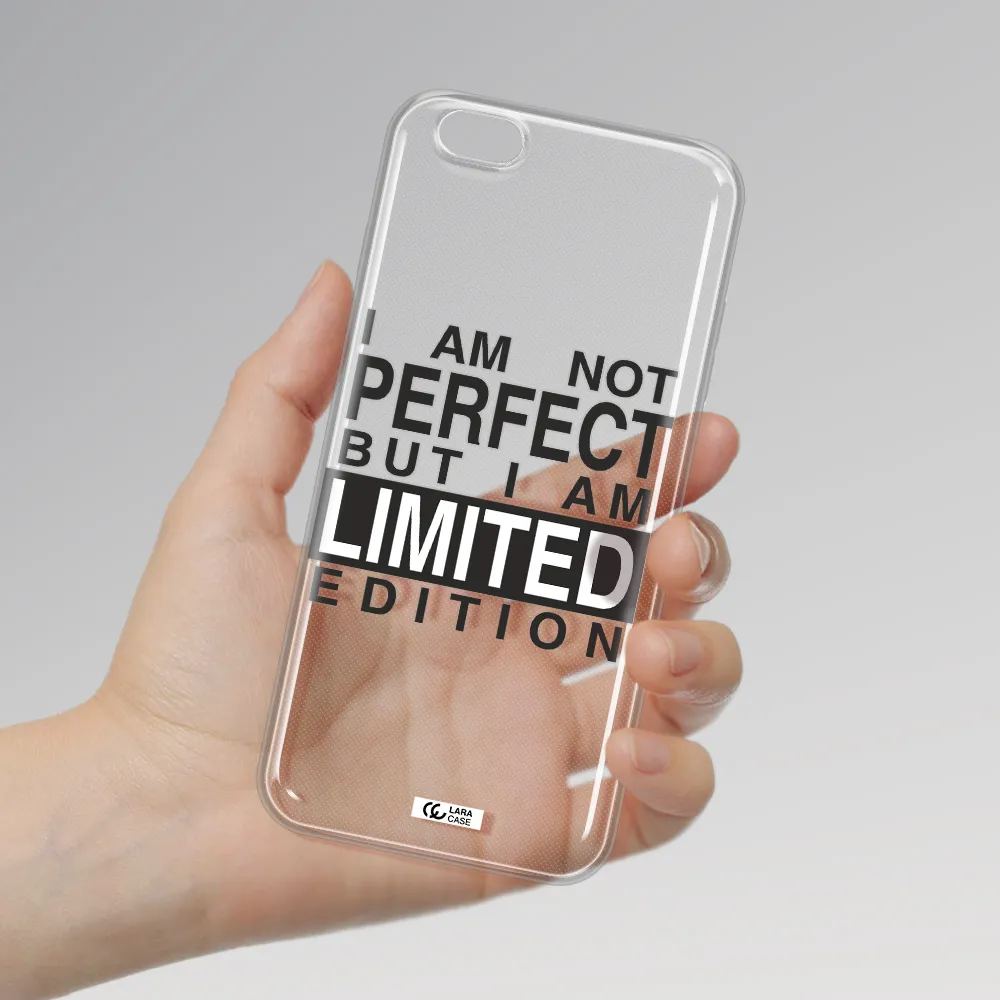 I Am Not Perfect Apple iPhone 6S Clear TPU Case