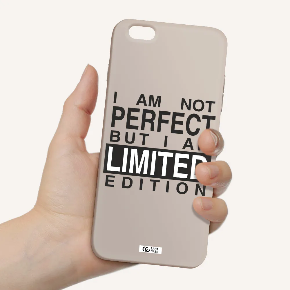 I Am Not Perfect Apple iPhone 6S Silicone Stone Case