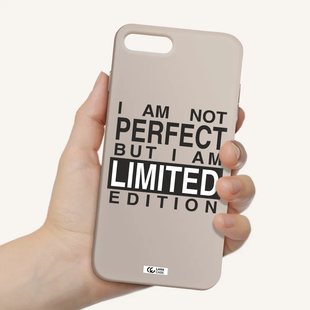 I Am Not Perfect Apple iPhone 7 plus Silicone Stone Case