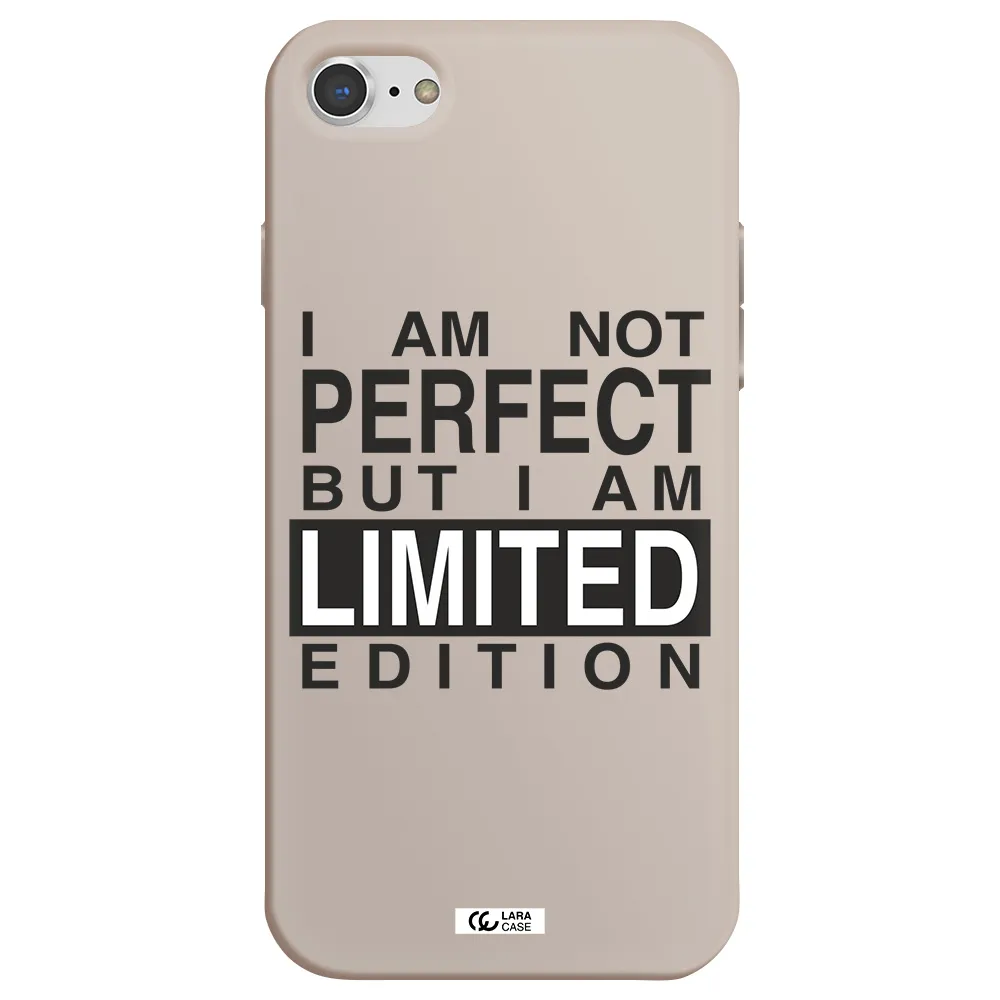 I Am Not Perfect Apple iPhone 7 Silicone Stone Case