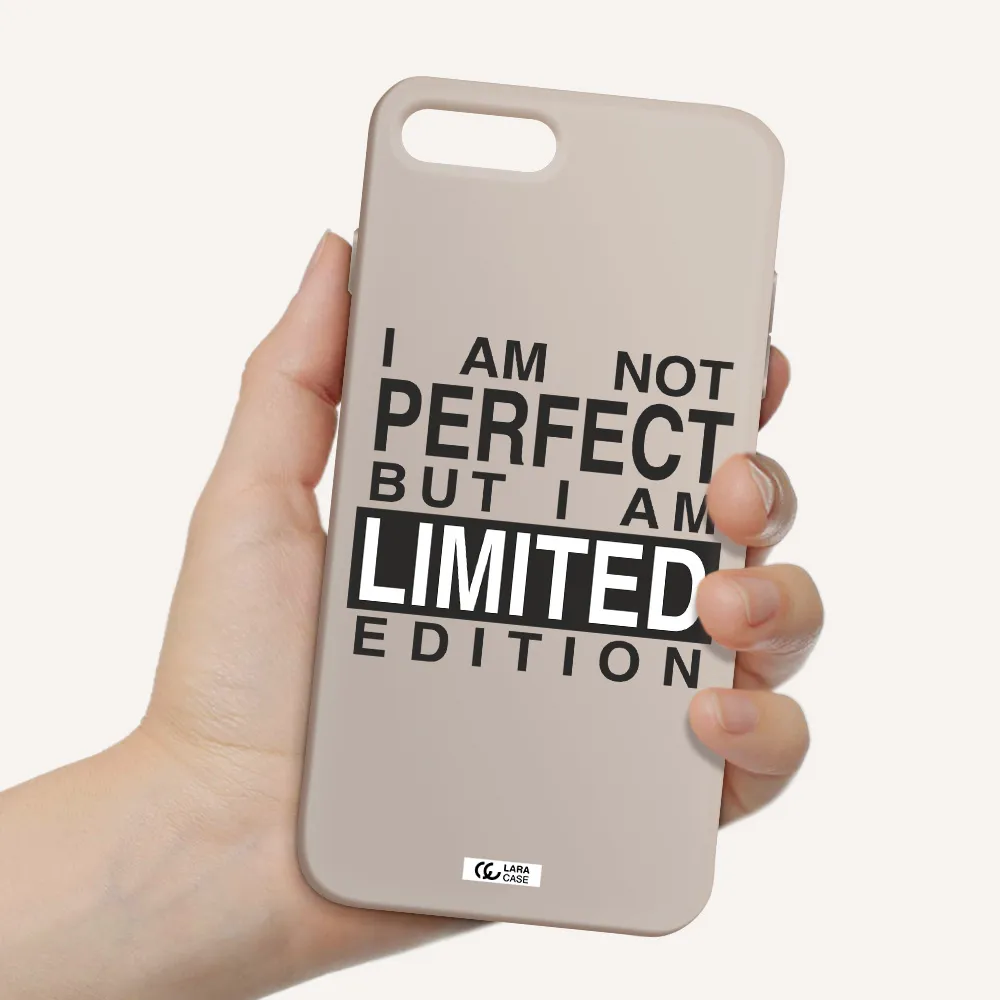 I Am Not Perfect Apple iPhone 8 plus Silicone Stone Case