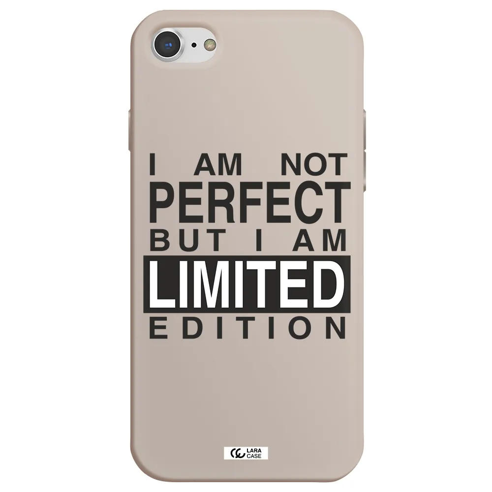 I Am Not Perfect Apple iPhone 8 Silicone Stone Case
