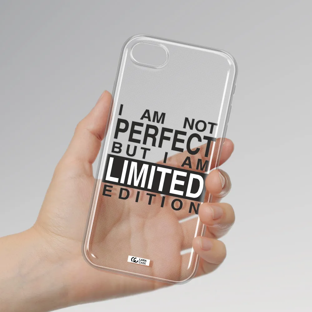 I Am Not Perfect Apple Iphone Se 2020 Clear Tpu Case