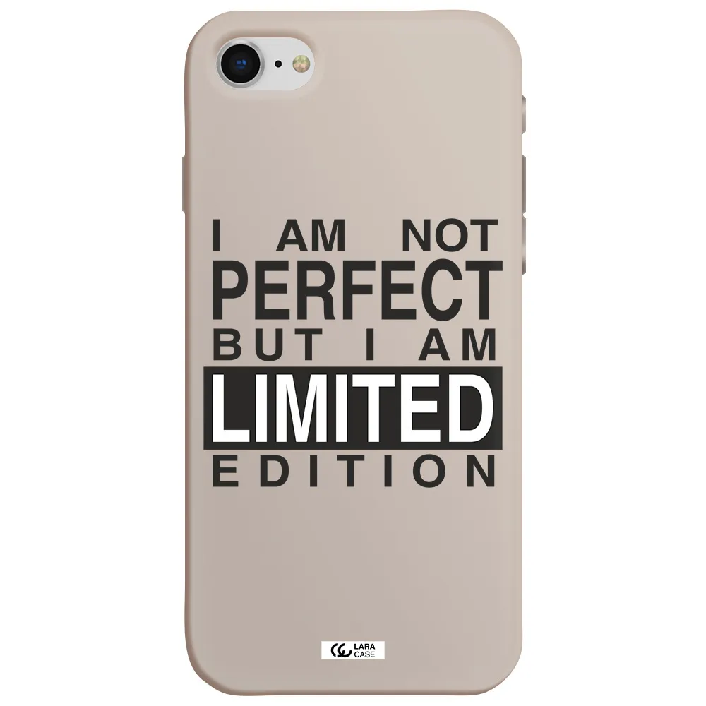 I Am Not Perfect Apple iPhone se 2020 Silicone Stone Case