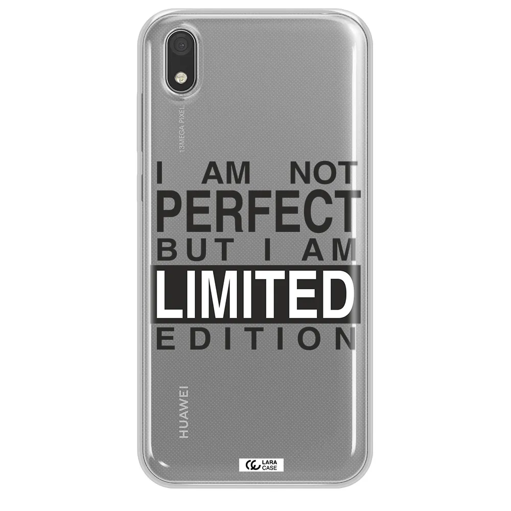 I Am Not Perfect Huawei Honor 8S Clear TPU Case