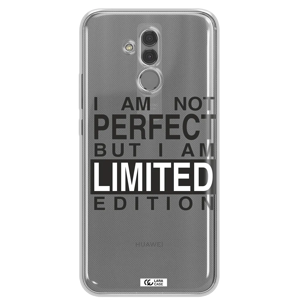 I Am Not Perfect Huawei Mate 20 Lite Clear TPU Case