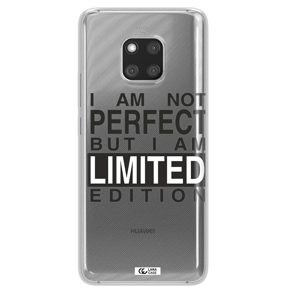 I Am Not Perfect Huawei Mate 20 Pro Clear TPU Case